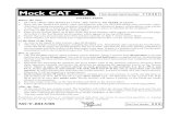 CL Mock CAT 9 2008