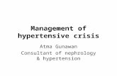 Crisis of Hypertension Revised 1