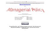 Alfalah Managerial Policy/Strategic Management