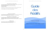 Guide Additifs