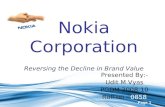 Presentation On Nokia Corp.