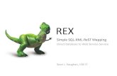 Rex: Database Driven Web Services Service