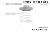 SONY TMR-RF815R