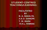 STUDENT – CENTRED TEACHING AND LEARNING (2)