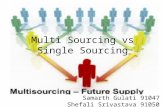 Multiple Sourcing vs Single Sourcing
