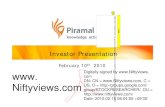 Piramal Glass Analyst Ppt