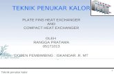 Plate Fin and Compact Heat Exchanger