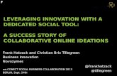Innovation and Acceleration through Social Online Collaboration Idea Campaigns