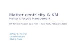 Matter Centricity presentation
