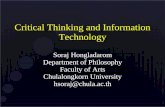 Critical thinking and information technology