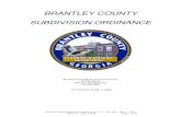 Brantley County Subdivision Ordinance 5-11-10