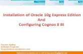 Session--04--Cognos 8 Content Store Creation in Oracle 10g and Configuration
