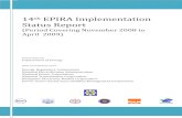 14th Status Report on EPIRA Implementation