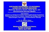 Sustainable Development of Indonesian Marine and Fisheries