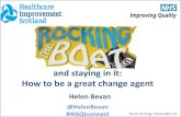 Rocking the boat and staying in it: a presentation for Healthcare Improvement Scotland