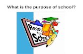 What is-the-purpose-of-school