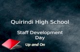 Quirindi High School Staff Development Day