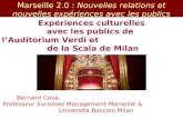 Nouvelles relations publics institutions culturelles - Bernard Cova - Marseille 2.0