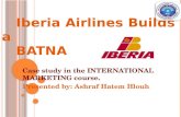 Iberia airlines builds a batna