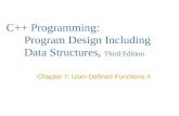 c++ chapter07 User-Defined Functions II