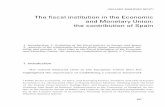 The fiscal institution in the Economic and Monetary Union: the contribution of Spain by Ricardo Martínez Rico