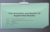 The Virtuality And Reality Of Augmented Reality