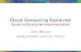 Cloud Computing Explained: Guide to Enterprise Implementation