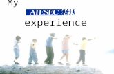 My AIESEC experience 2008-2012