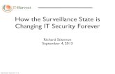 How the Surveillance State Changes IT Security Forever