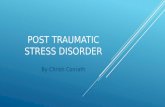 Post traumatic stress disorder presentation