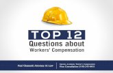 Top Questions About Workers' Compensation