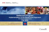 CIC Implementation of the Modernized Approach