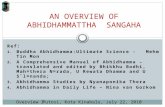 Overview of Abhidhamma: Citta