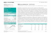 Bell Potter Securities Report on Mesoblast 1 31-2012
