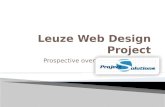 Leuze Web Design Project