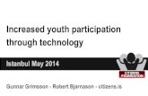 İncreased youth participation through technology   gunner grimsson - robert bjarnason