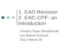 EAD Revision, EAC-CPF introduction