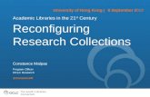 Reconfiguring research collections - HKU