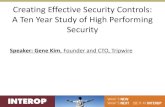 Creating effective security controls