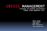 Odwalla Crisis Management Revised