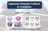 Info Session: UC Davis Summer Abroad, "Japanese Popular Culture in Tradition"