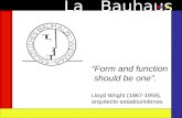La Bauhaus, escuela de Arte, Arquitectura y Diseño