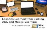 Lessons Learned from Linking ADL and Mobile Learning