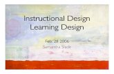 Learning Design/Instructional Design