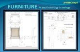 Furniture manufacturing drawings dining chair