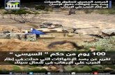 رصد الانتهاكات التي تحدث في شمال سيناء خلال 100 يوم من حكم السيسي