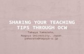 Sharing Your Teaching Tips through OCW