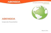 Abengoa Water Corporate Presentation