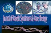 Journal of Genetic Syndromes & Gene Therapy