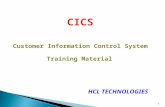 CICS Tutorial - HCL - Vijayanand M - 40145533